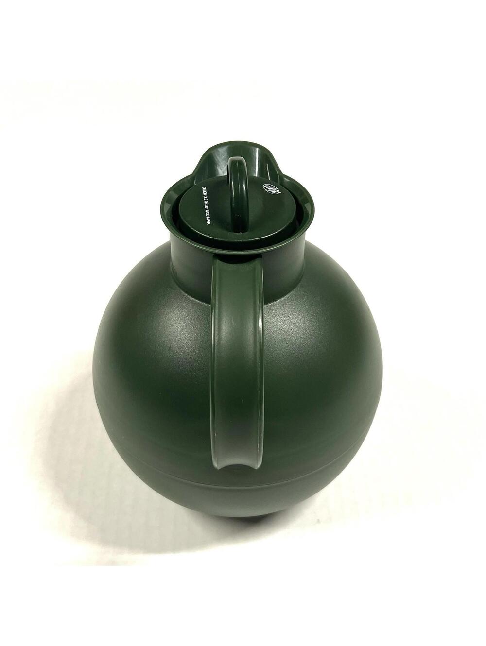 Vintage Alfi Green Kugel Coffee Tea Insulated Vaccum Carafe Screw Top - Picture 12 of 12